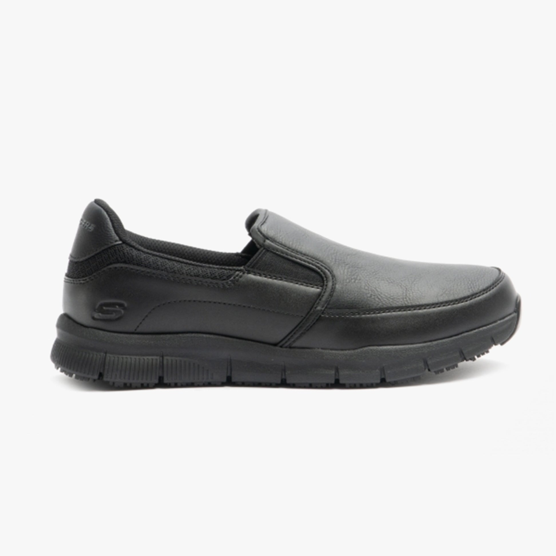 Skechers Work 77157EC NAMPA - GROTON SR Mens Occupational Trainers Black
