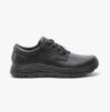 Skechers Work 77513EC/BLK FLEX ADVANTAGE SR - FOURCHE Mens Leather Trainers Black