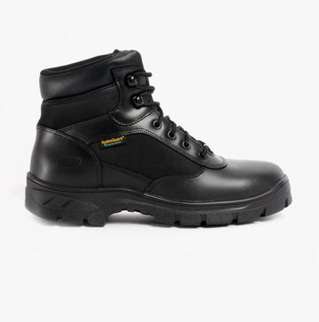Skechers Work 77526EC/BLK WASCANA - BENEN Mens Leather Tactical Boots Black