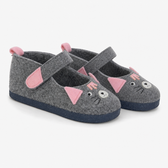 Sleepers MARLEY Unisex Kids Full Slippers Light Grey