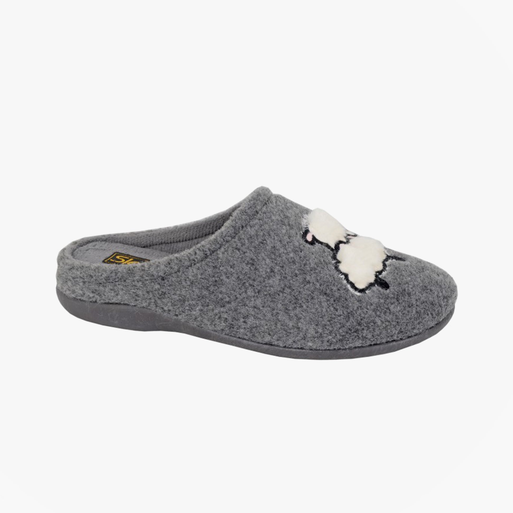Sleepers SUZIE Womens Mules Slippers Grey