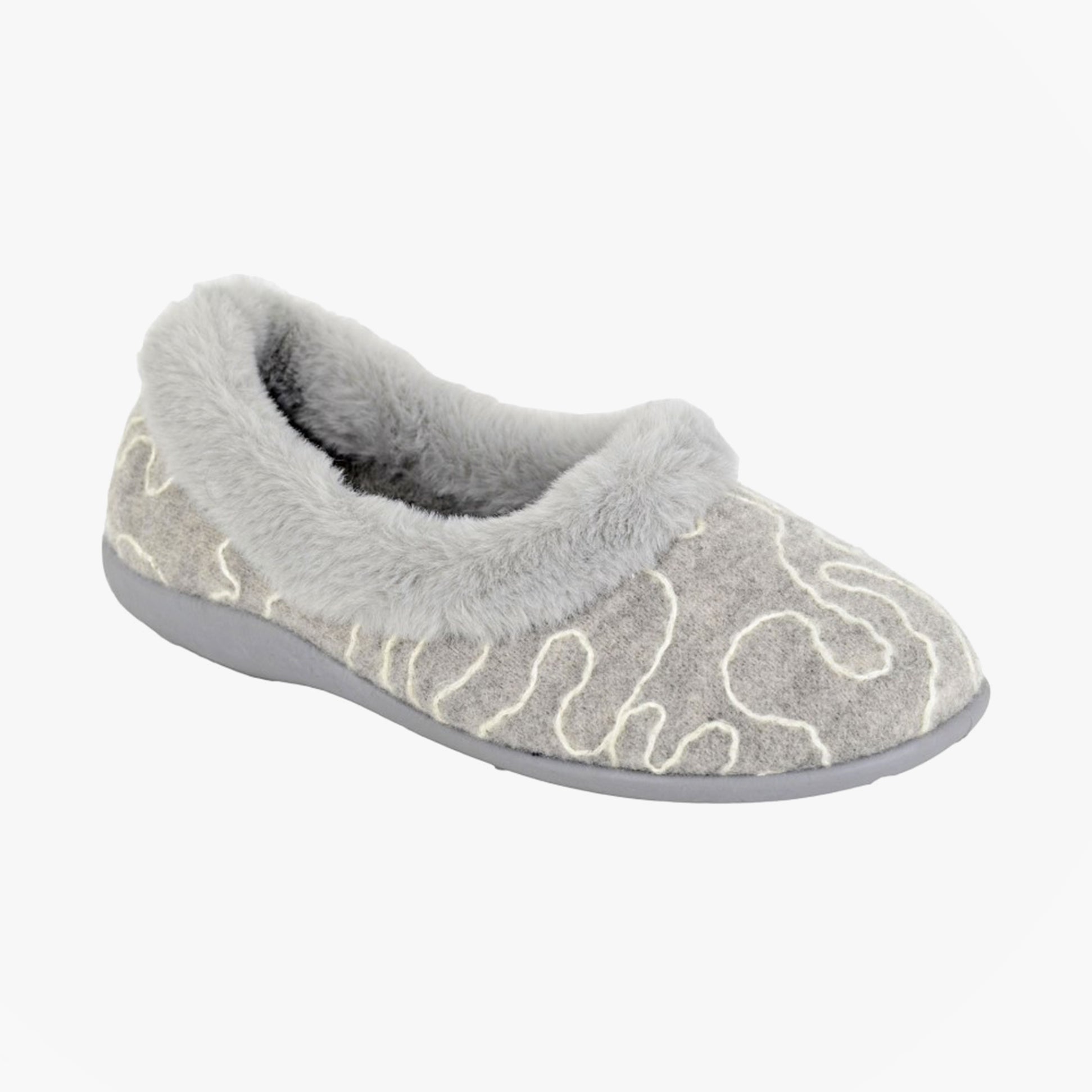 Sleepers DEETA Womens Full Slippers Slippers Grey