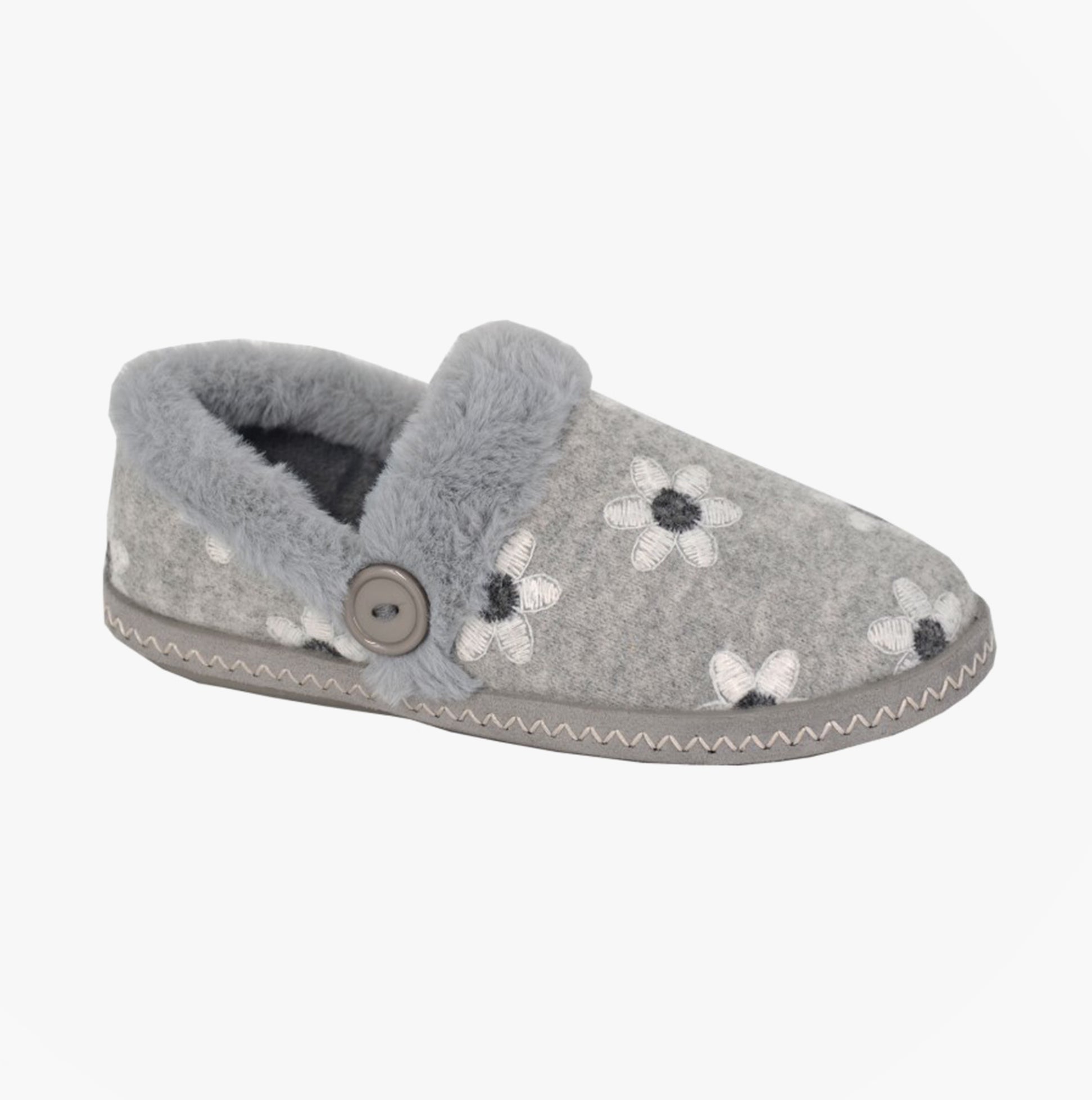 Sleepers TRINA Womens Full Slippers Slippers Grey