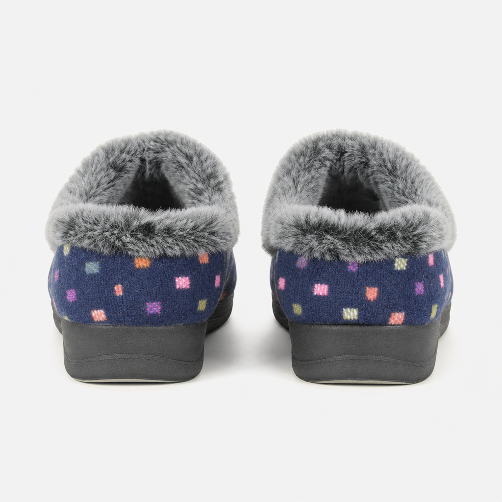 Sleepers NANCY Womens Full Slippers Navy