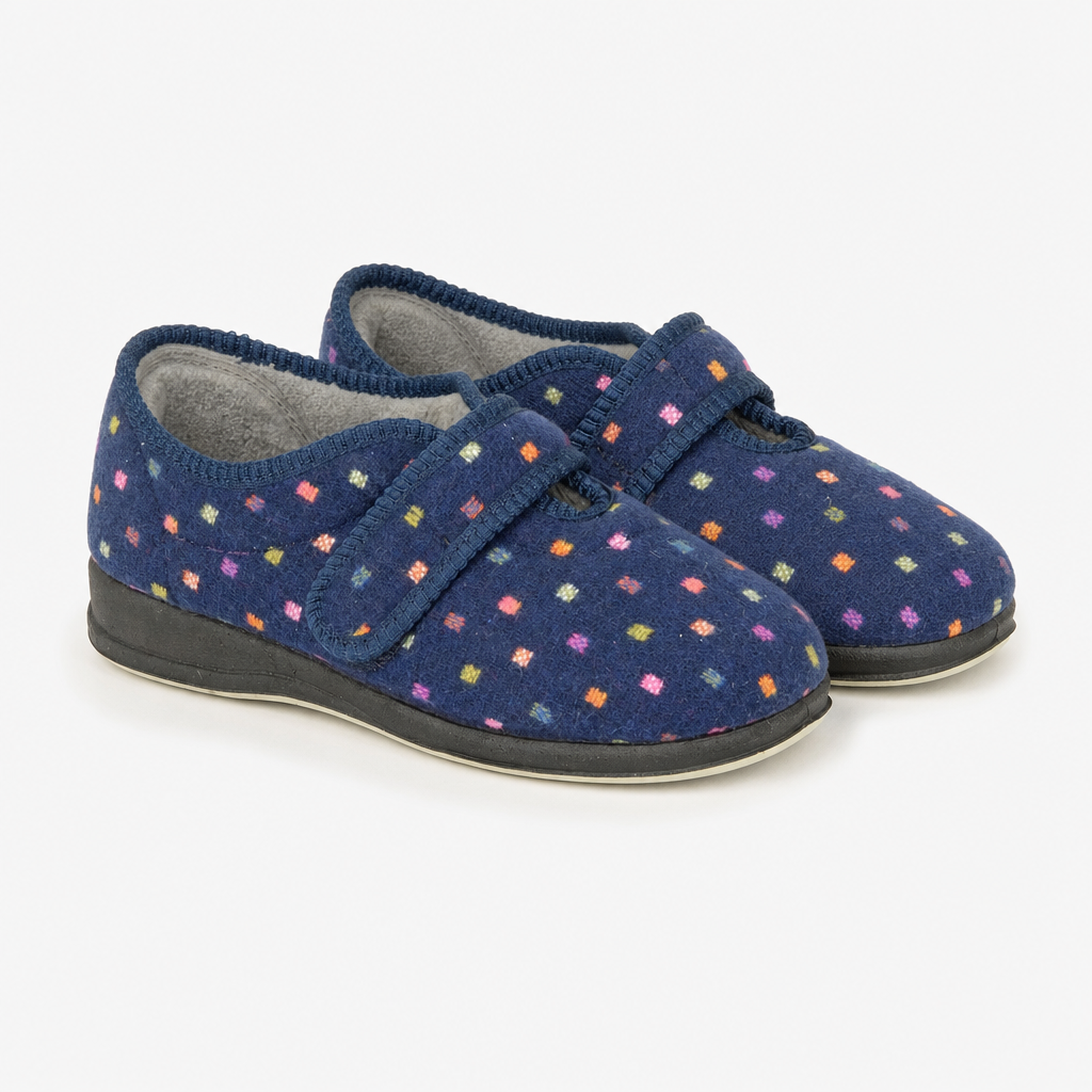 Sleepers  MARY Womens Full Slippers Navy