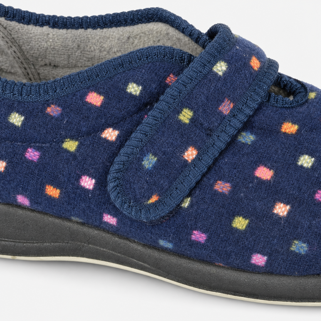 Sleepers  MARY Womens Full Slippers Navy