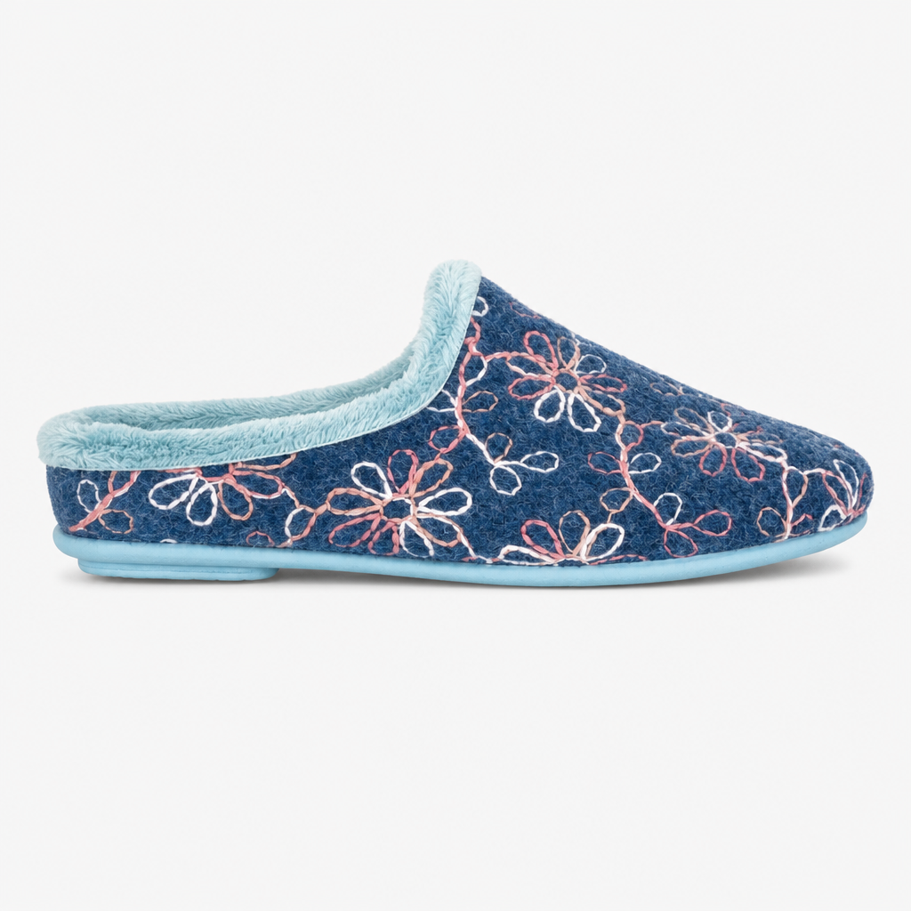 Sleepers ELOISE Womens Mules Blue