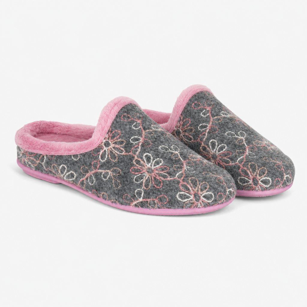 Sleepers ELOISE Womens Mules Grey