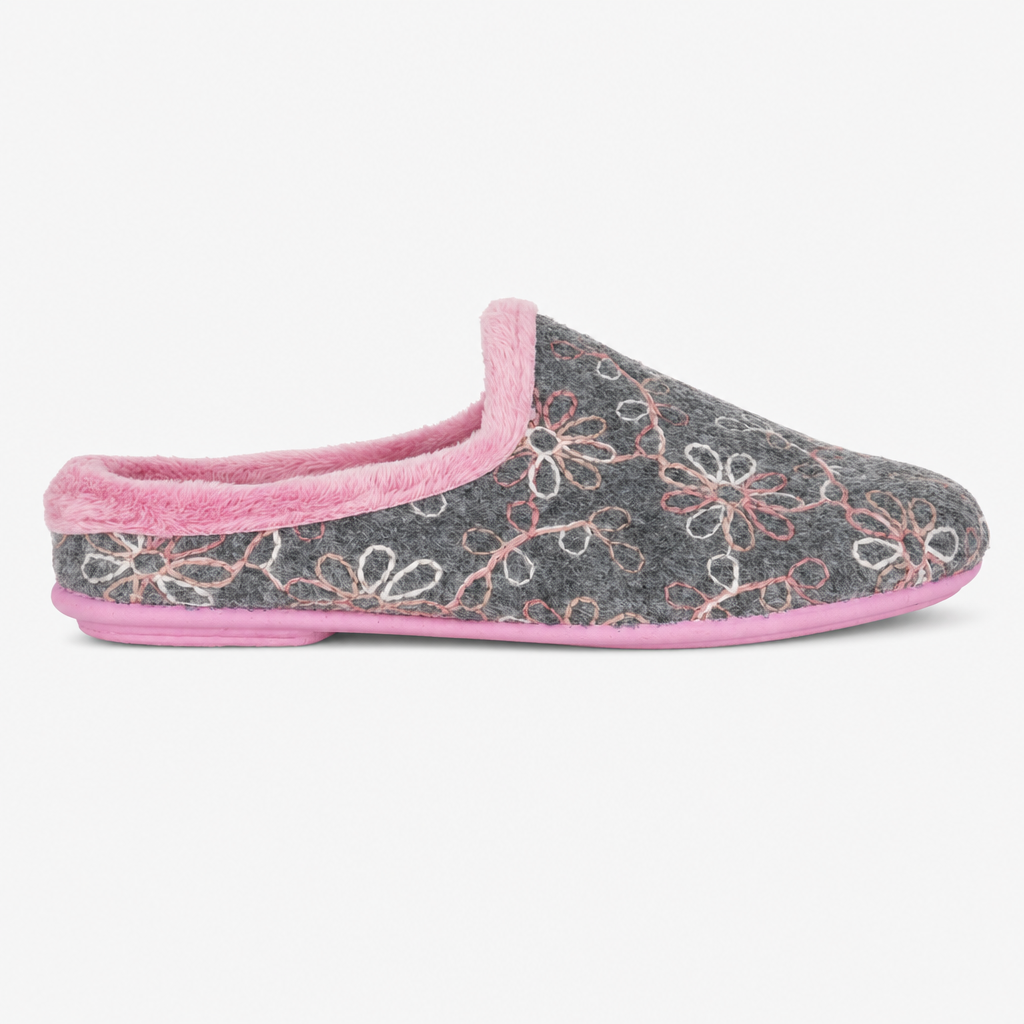 Sleepers ELOISE Womens Mules Grey