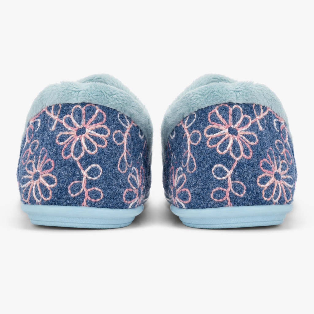 Sleepers SARA Womens Full Slippers Blue