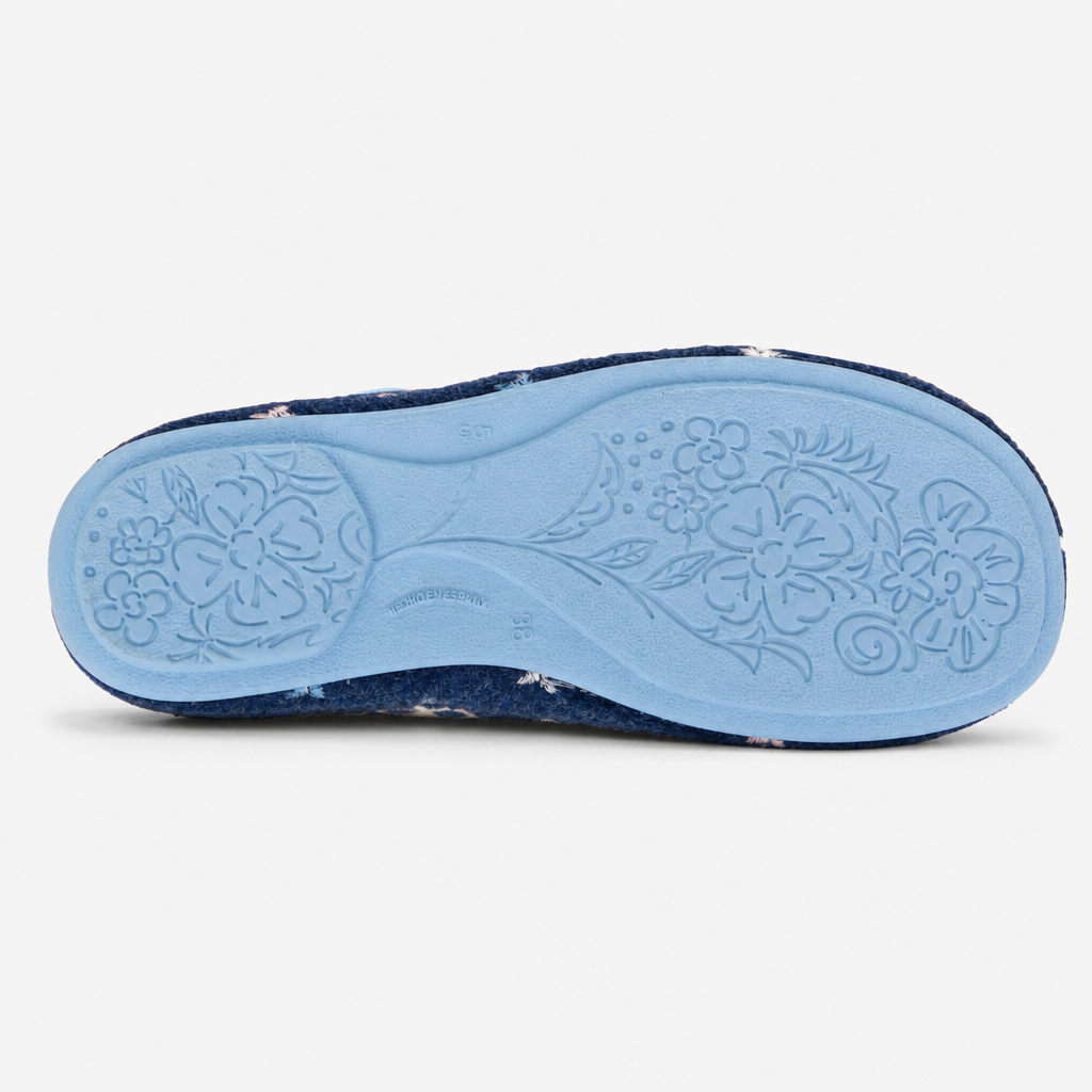 Sleepers SARA Womens Full Slippers Blue