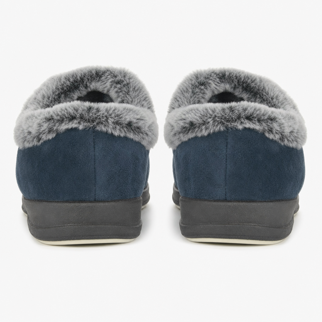 Sleepers PHOEBE Womens Full Slippers Navy Blue