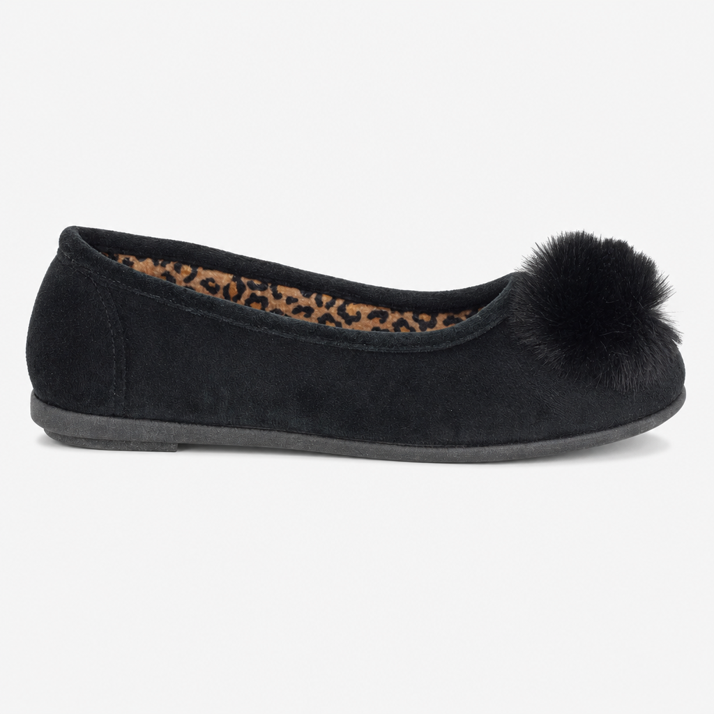 Sleepers JULIE Womens Full Slippers Black