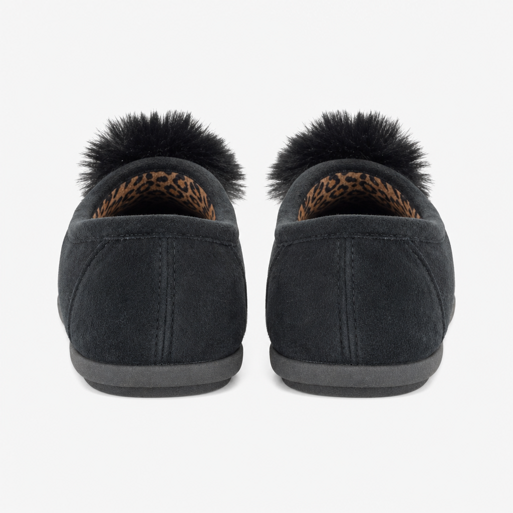 Sleepers JULIE Womens Full Slippers Black