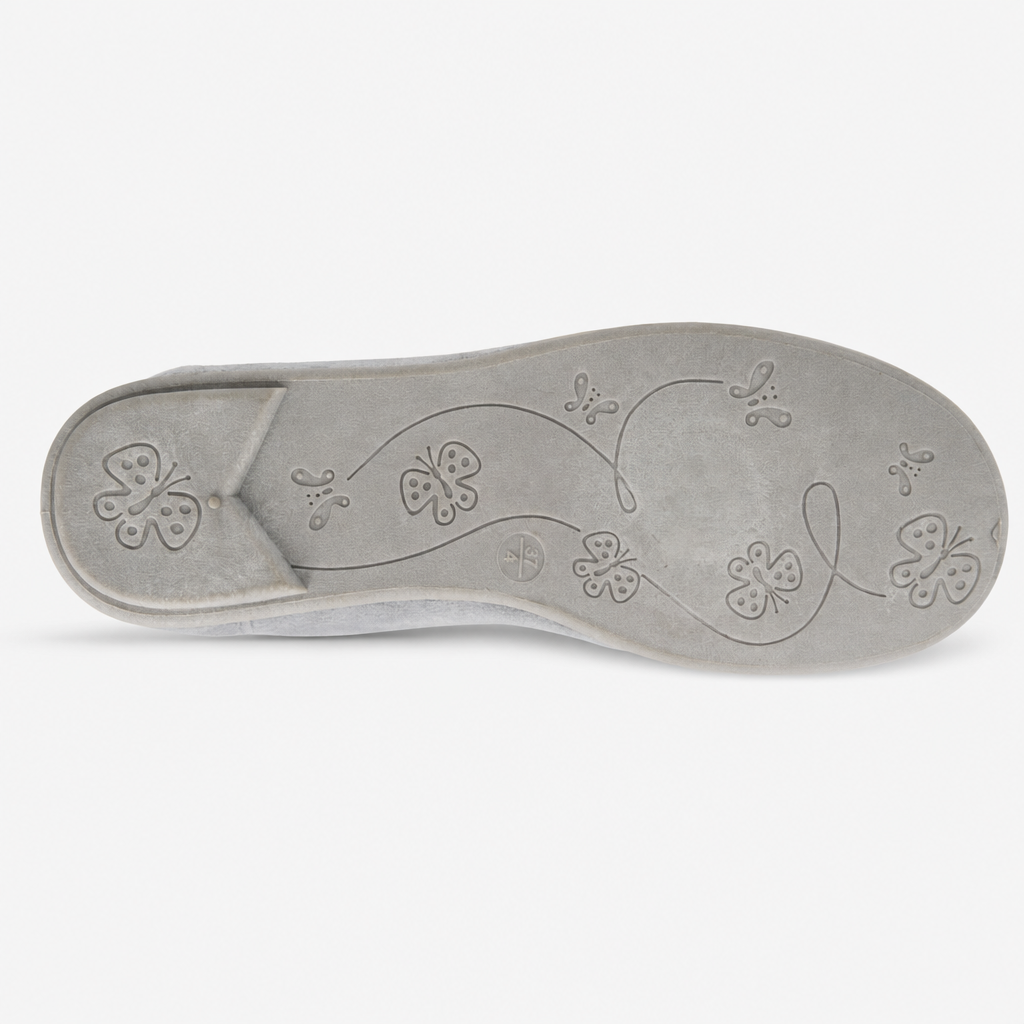 Sleepers JULIE Womens Full Slippers Grey