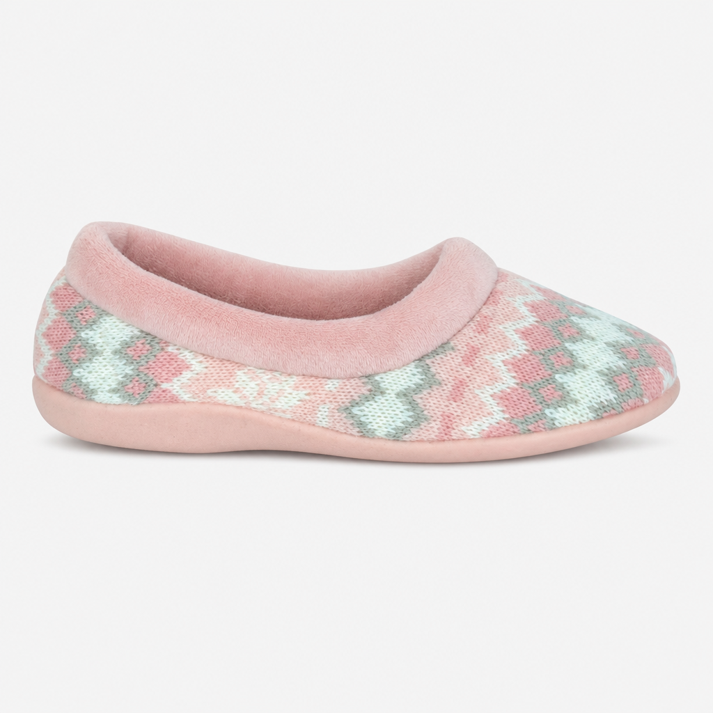 Sleepers JANINE Womens Full Slippers Pink