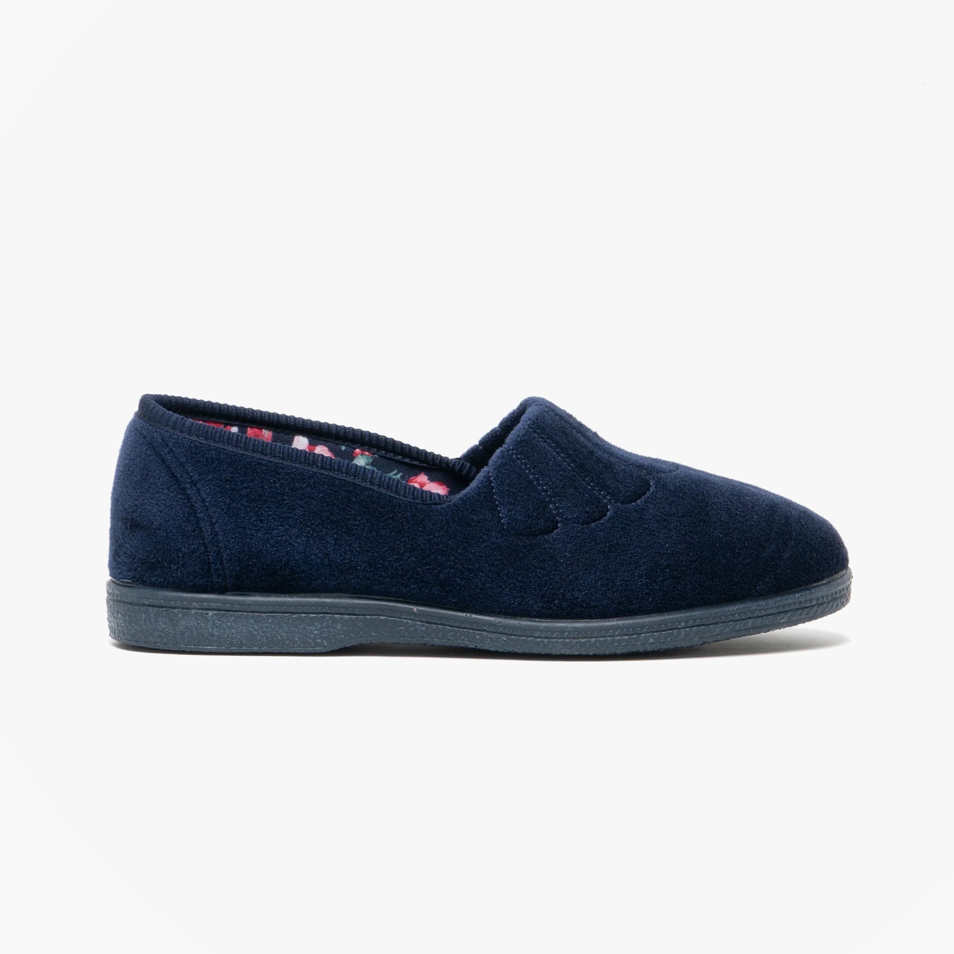 Sleepers ZARA Womens Full Slippers Navy Blue