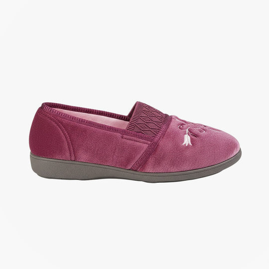 Sleepers INEZ Womens Full Slippers Heather