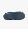 Sleepers SOPHIE Womens Textile Polka Dot Full Slippers Navy