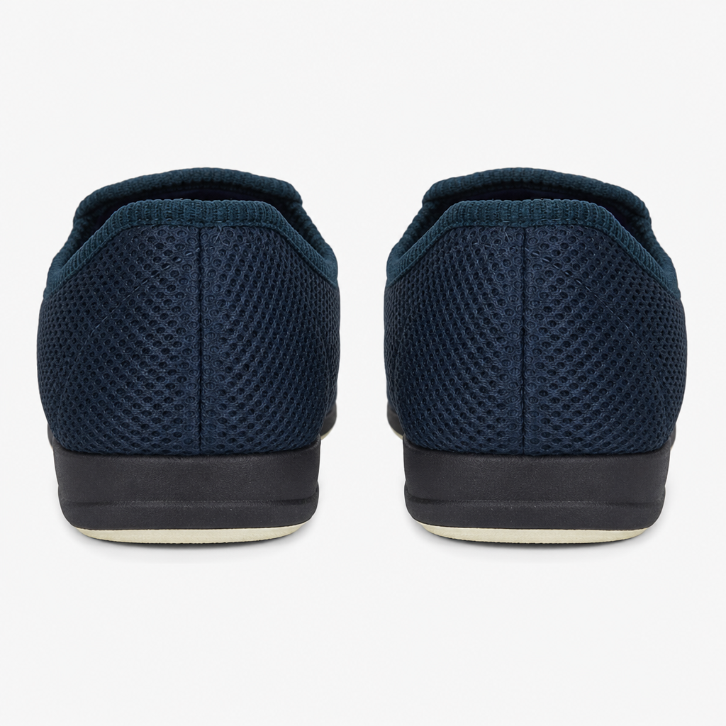 Sleepers TERRY Mens Full Slippers Navy Blue