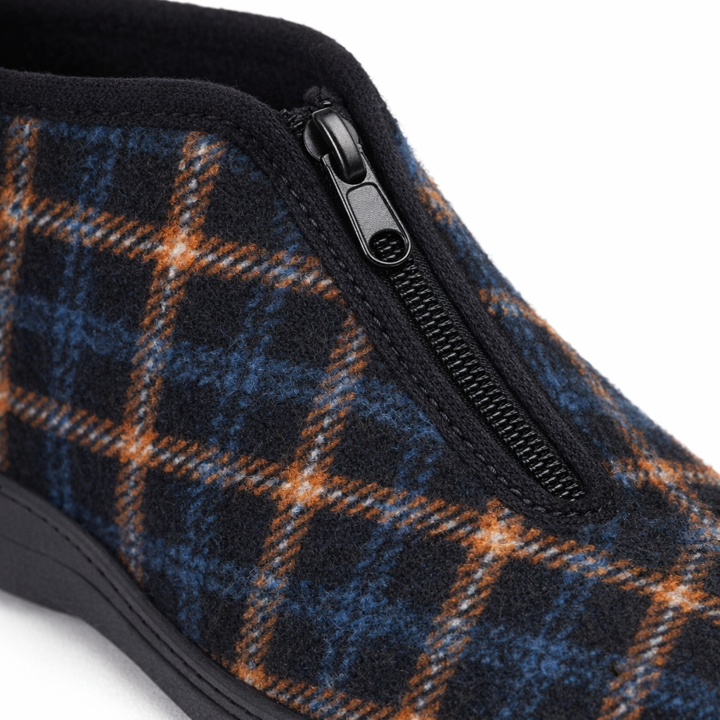 Sleepers ALFRED Mens Slipper Boots Blue