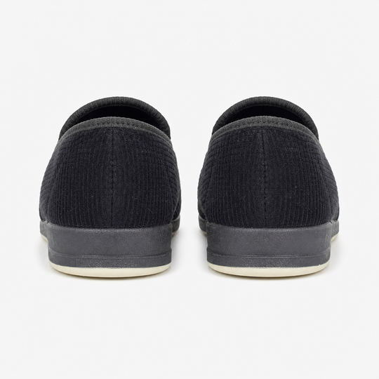 Sleepers PHIL Mens Full Slippers Black