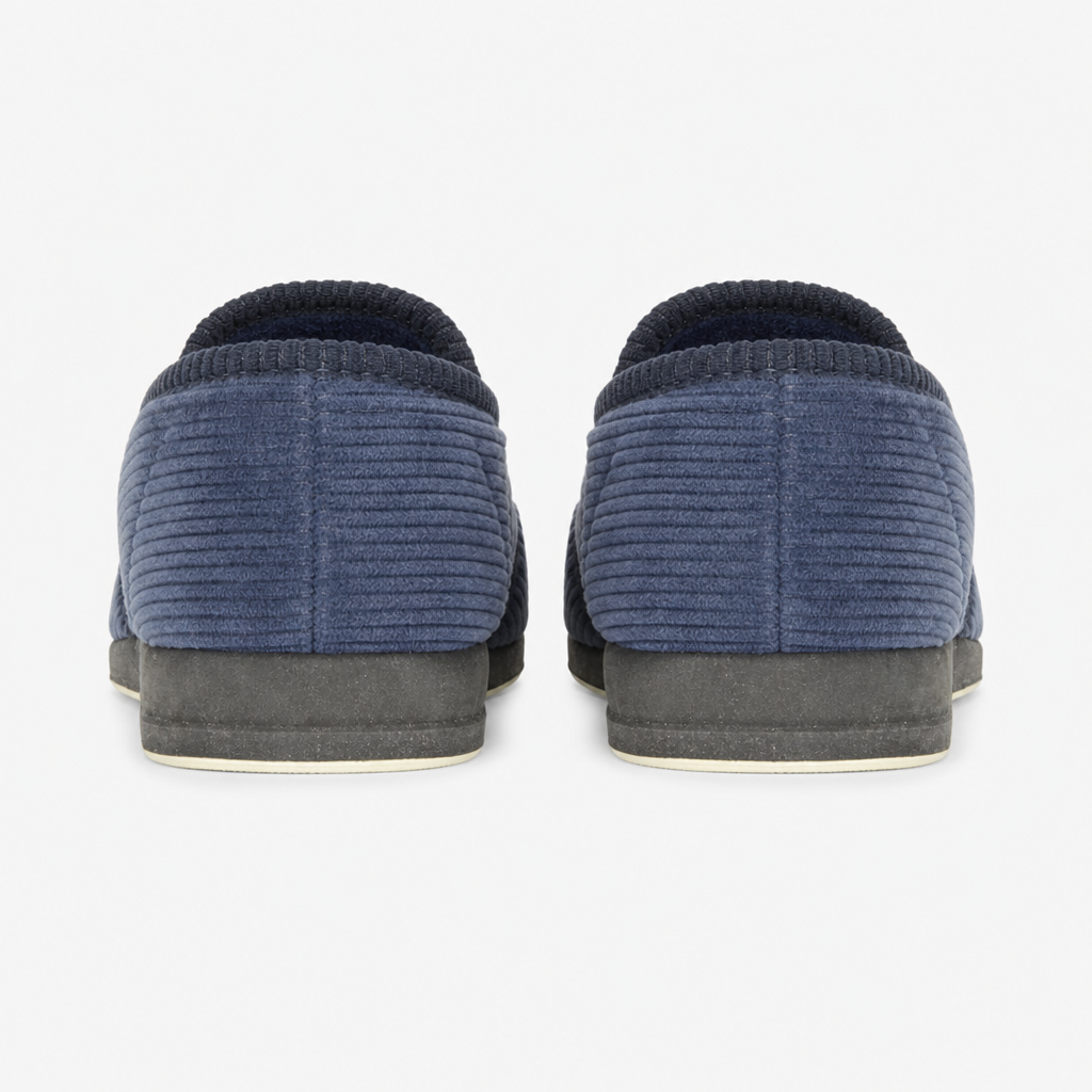 Sleepers PHIL Mens Full Slippers Navy