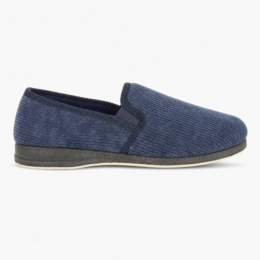 Sleepers PHIL Mens Full Slippers Navy