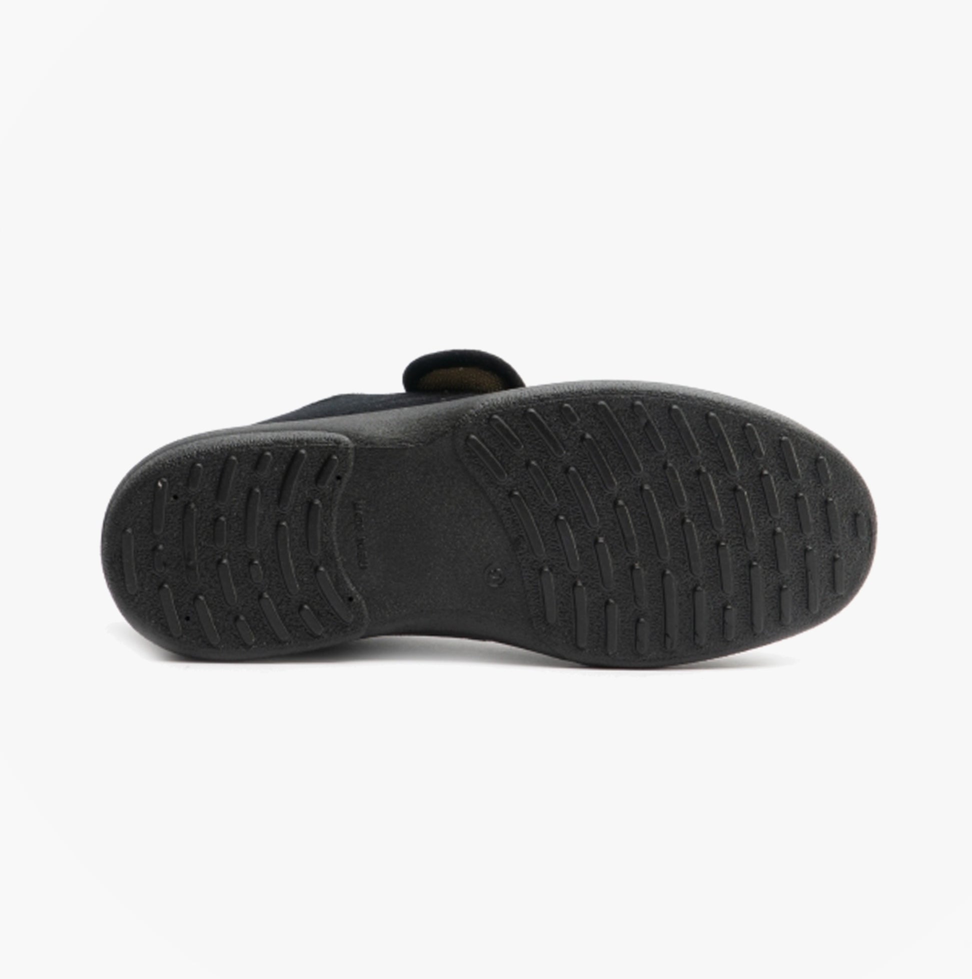 Sleepers ARTHUR Mens Super Wide Full Slippers Black