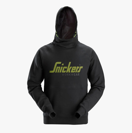 Snickers 28940400 Logo Hoodie Black