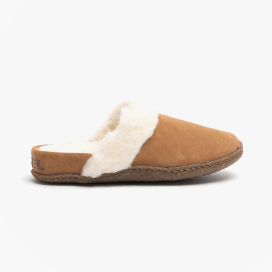 Sorel NAKISKA SLIDE II Womens Mule Slippers Camel Brown