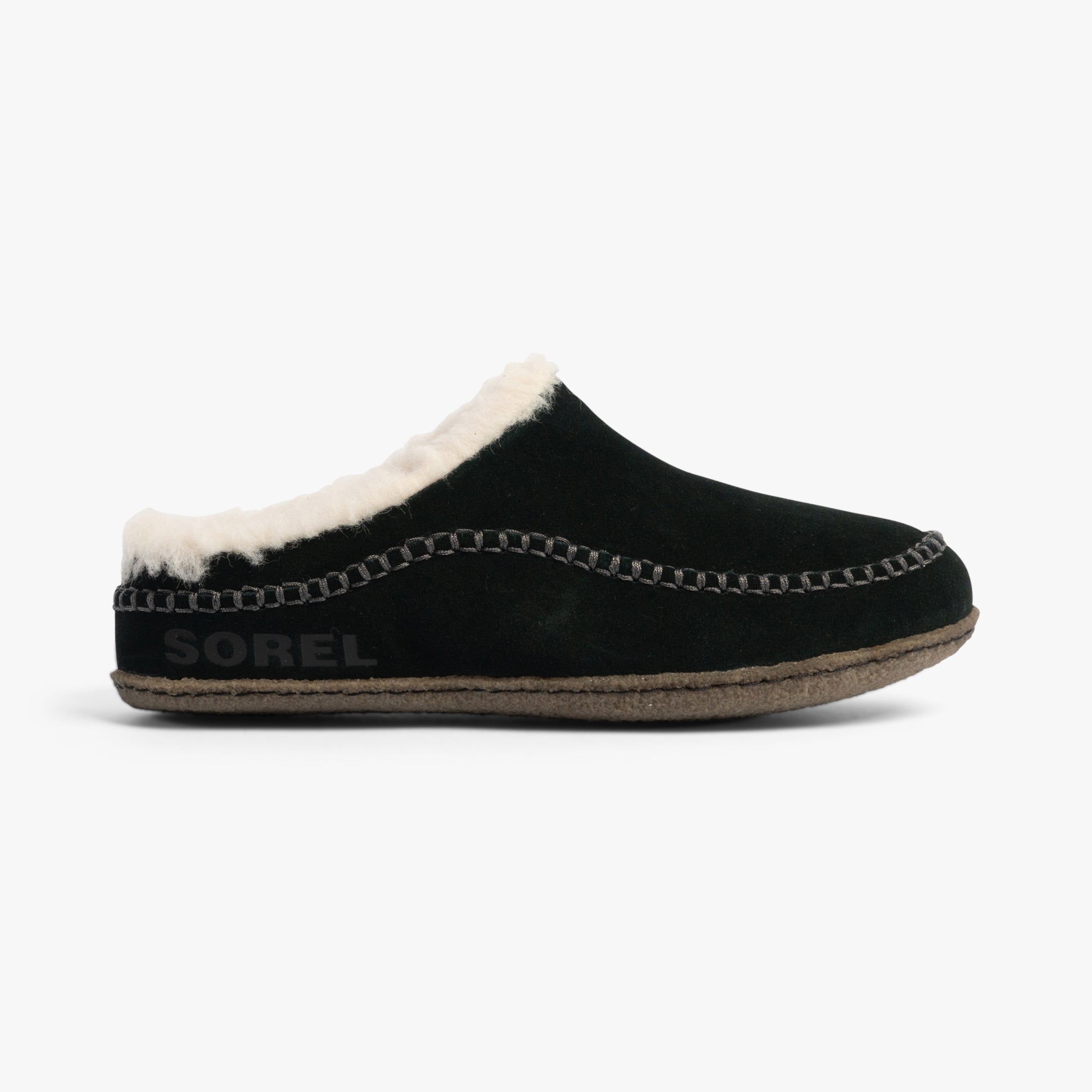 Sorel LANNER Mens Slippers Black