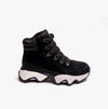 Sorel KINETIC IMPACT CONQUEST WP Womens Snow Boots Black/Sea Salt