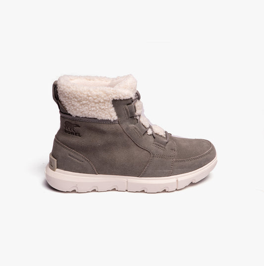 Sorel EXPLORER NEXT CARNIVAL Womens Snow Boots Quarry