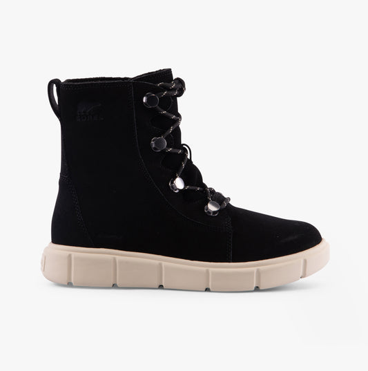 Sorel EXPLORER III JOAN Womens Winter Boots Black