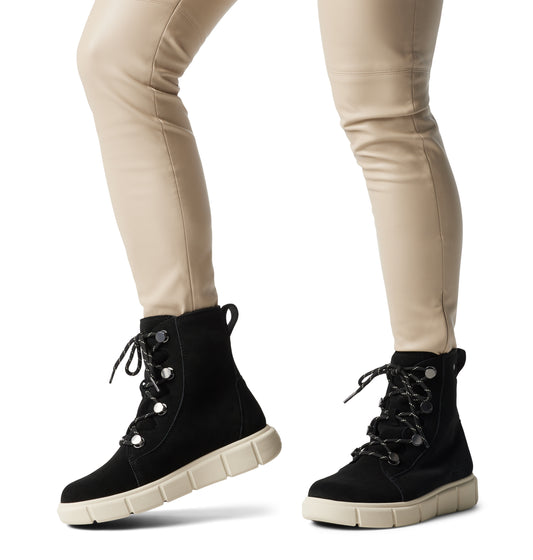 Sorel EXPLORER III JOAN Womens Winter Boots Black
