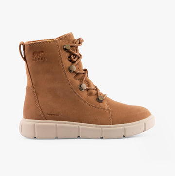 Sorel EXPLORER III JOAN Womens Winter Boots Brown