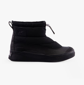 Sorel OUT N ABOUT IV PUFFY Womens Winter Boots Black