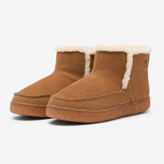 Sorel NAKISKA™ III BOOTIE Womens Slipper Boots Velvet Tan
