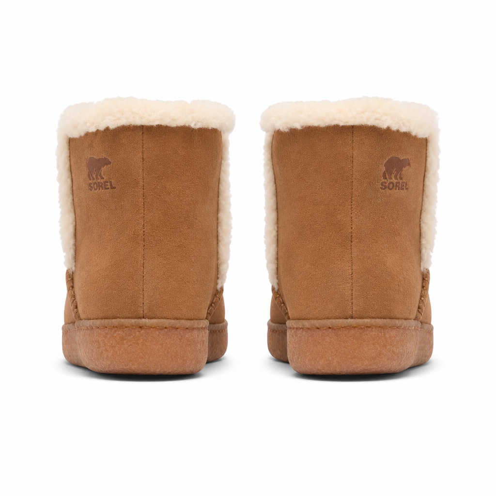 Sorel NAKISKA™ III BOOTIE Womens Slipper Boots Velvet Tan