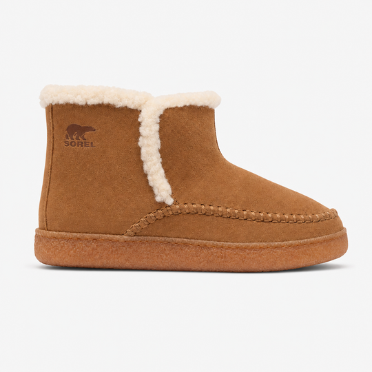 Sorel NAKISKA™ III BOOTIE Womens Slipper Boots Velvet Tan