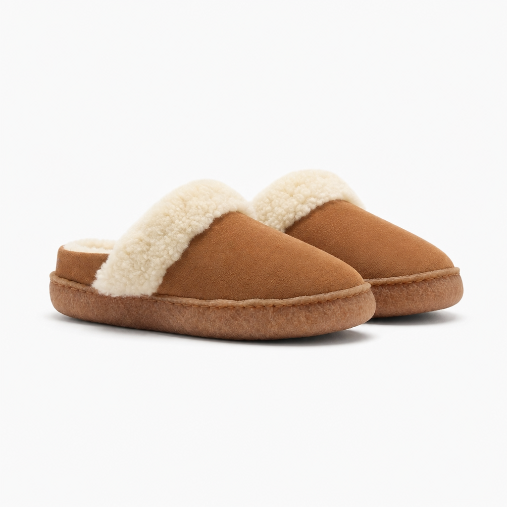 Sorel NAKISKA™ III SLIDE Womens Mules Velvet Tan