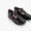 Start-Rite POPPY Girls Patent School Shoes Black