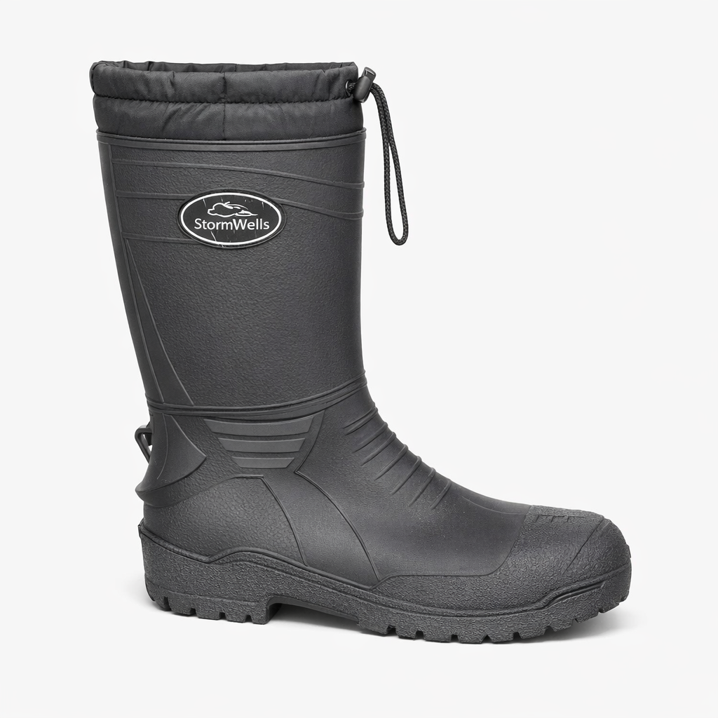 Stormwells POLARII Mens Wellingtons All Black