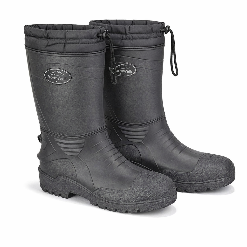 Stormwells POLARII Mens Wellingtons All Black