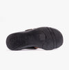 Strive NUSA Womens Strappy Sandals Black Velour