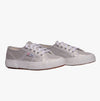 Superga 2750 LAMEW Womens Trainers Grey Silver