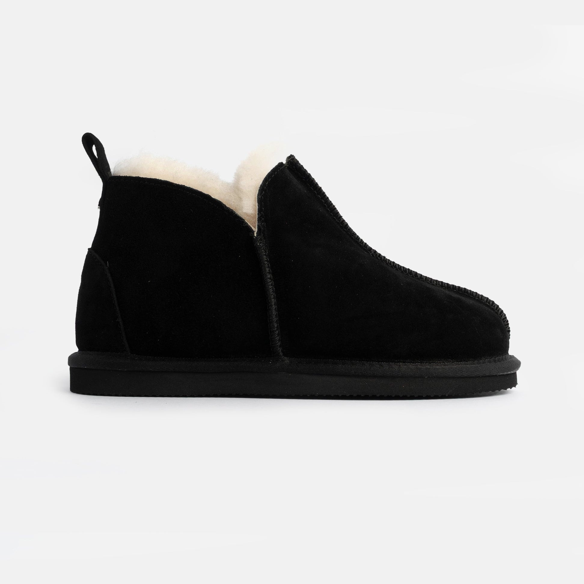 HOS Sheepskin TIA Womens Slipper Boots Black