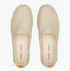 TOMS ALPARGATA PLATFORM ROPE Womens Slip-On Canvas Espadrilles Natural