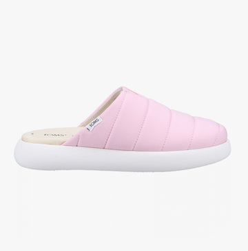 TOMS ALPARGATA MALLOW Womens Quilted Mule Slippers Pink